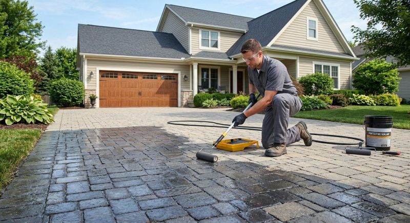 Concrete Driveway Sealing in Alpharetta, GA