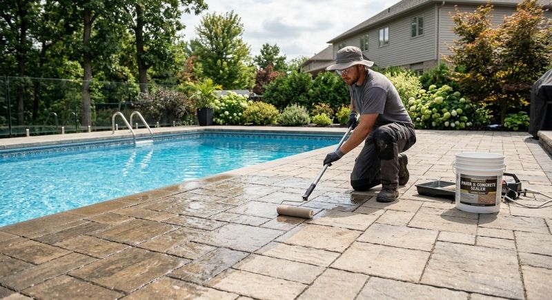 Courtyard Sealing in Gig Harbor, WA