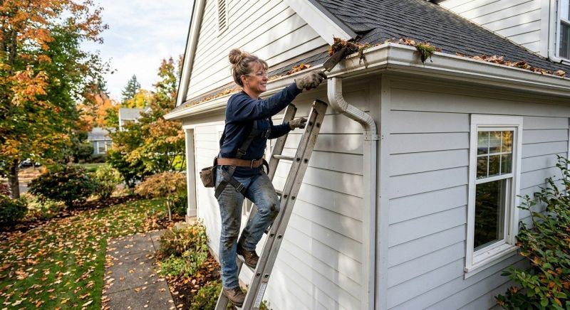 Downspout Snaking in Longmont, CO